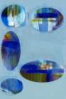 Blue Dynasty III Abstract Art Print