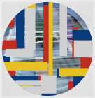 Yellow Route I Art Print