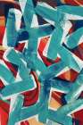 Pieces of Blue Art Print