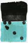 Blue Domino II Art Print