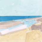 Summer Beach Breeze Art Print