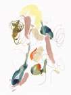 Wide Swirl II Art Print
