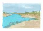 Distant Marshlands I Art Print