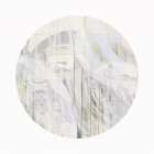 White Tondo I Art Print