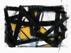 Black and Gold II Art Print