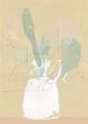 Spring Vase II Art Print