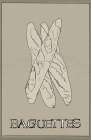 Baguettes Minimalist Print
