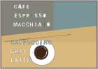 Cafe II Minimalist Print