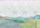 Subtle Green Land I Art Print