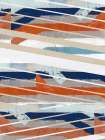 Cali Stripes II Abstract Art Print
