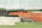 Orange Landscape II Art Print