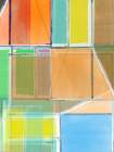 Rainbow Stained Glass II Abstract Art Print
