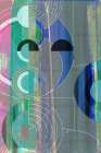 Wild Blue Pink I Art Print