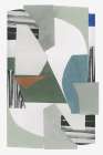 Blue Green Abstract Jugs III Art Print