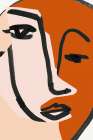Expressions Unveiled III Art Print
