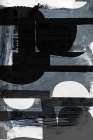 Inky Whispers I Art Print