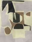 Flint Abstract Shapes I Art Print