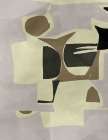 Flint Abstract Shapes II Minimalist Print