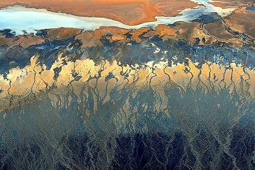 California Aerial Landscape Print