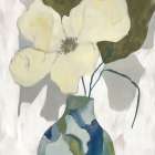 Simple Petals I Art Print