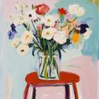 Pure Petals I Art Print