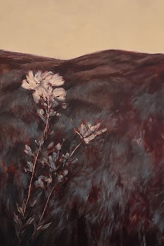 Whispering Blooms at Dusk II Art Print