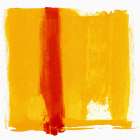 Orange Streak Art Print