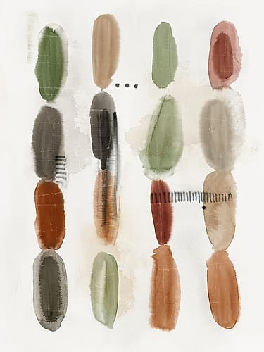 Stacked Pallets II Art Print by Hazel J