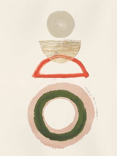 Crescent Lunar II Art Print