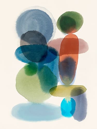 Galactic Gleam II Minimalist Print