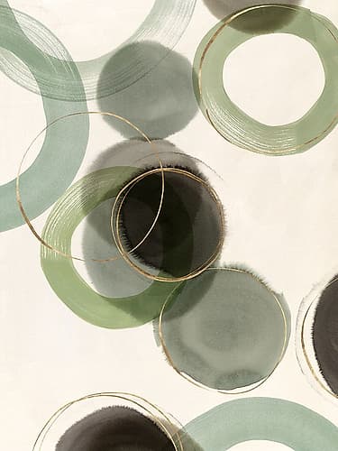 Spectral Green I Minimalist Print