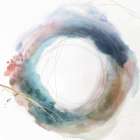 Grey Soft Currents II Art Print
