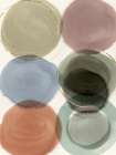 Soft Circles in Muted Harmony Minimalist Print