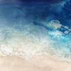 Whispering Waves on Sandy Shores Art Print