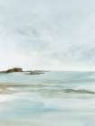 Tranquil Seascape with Distant Horizon I Art Print