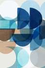 Echoes in Still Blue I Art Print