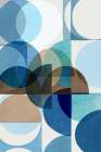 Echoes in Still Blue I! Art Print