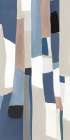 Geometric Harmony in Soft Hues II Minimalist Print