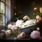 Bathing Delight III Art Print