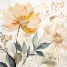 Lush Botanical Serenity II Art Print