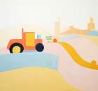 Imagination on Wheels II Art Print