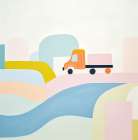 Imagination on Wheels III Art Print