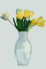 Grey Vase Tuplis I Art Print
