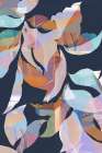 Fragmented Flora Art Print