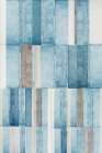 Structured Blues I Art Print