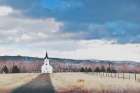 Little Church on the Prairie Art Print