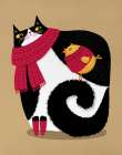 Winter Fashion Art Print