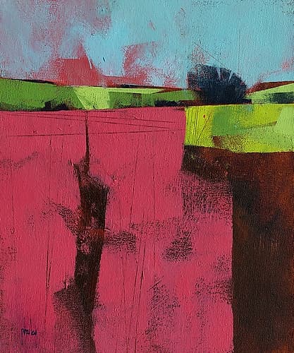 Herefordshire Field Art Print by Ann Bailey
