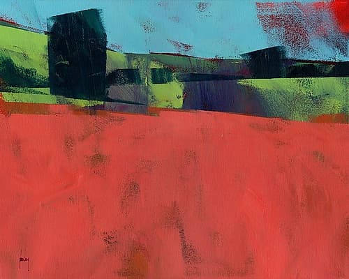 Herefordshire Red Art Print by Ann Bailey