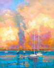 Evening On The Bay Art Print